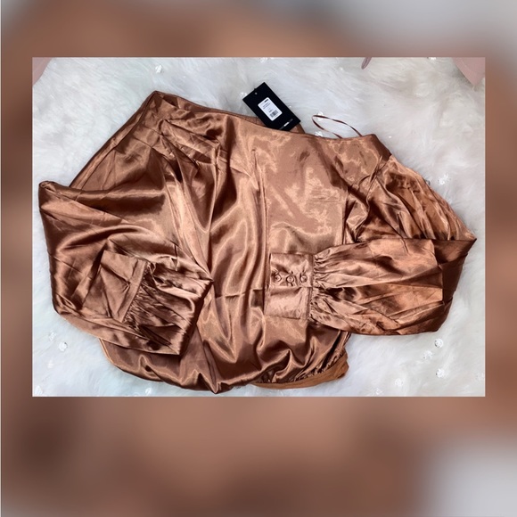 High Status Satin Bodysuit - Picture 3 of 4